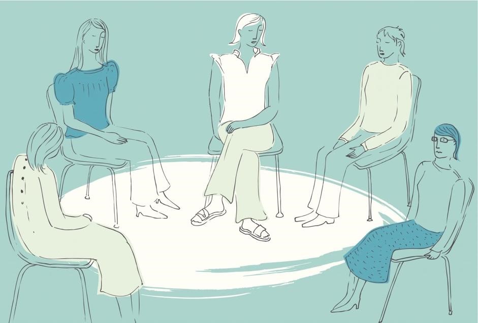Sesión terapeutica grupal 