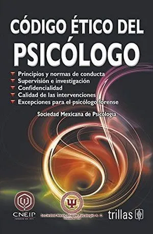 Portada del libro “Còdigo Ético del psicólogo” 